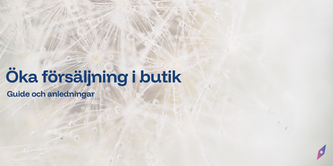 Öka försäljning i butik